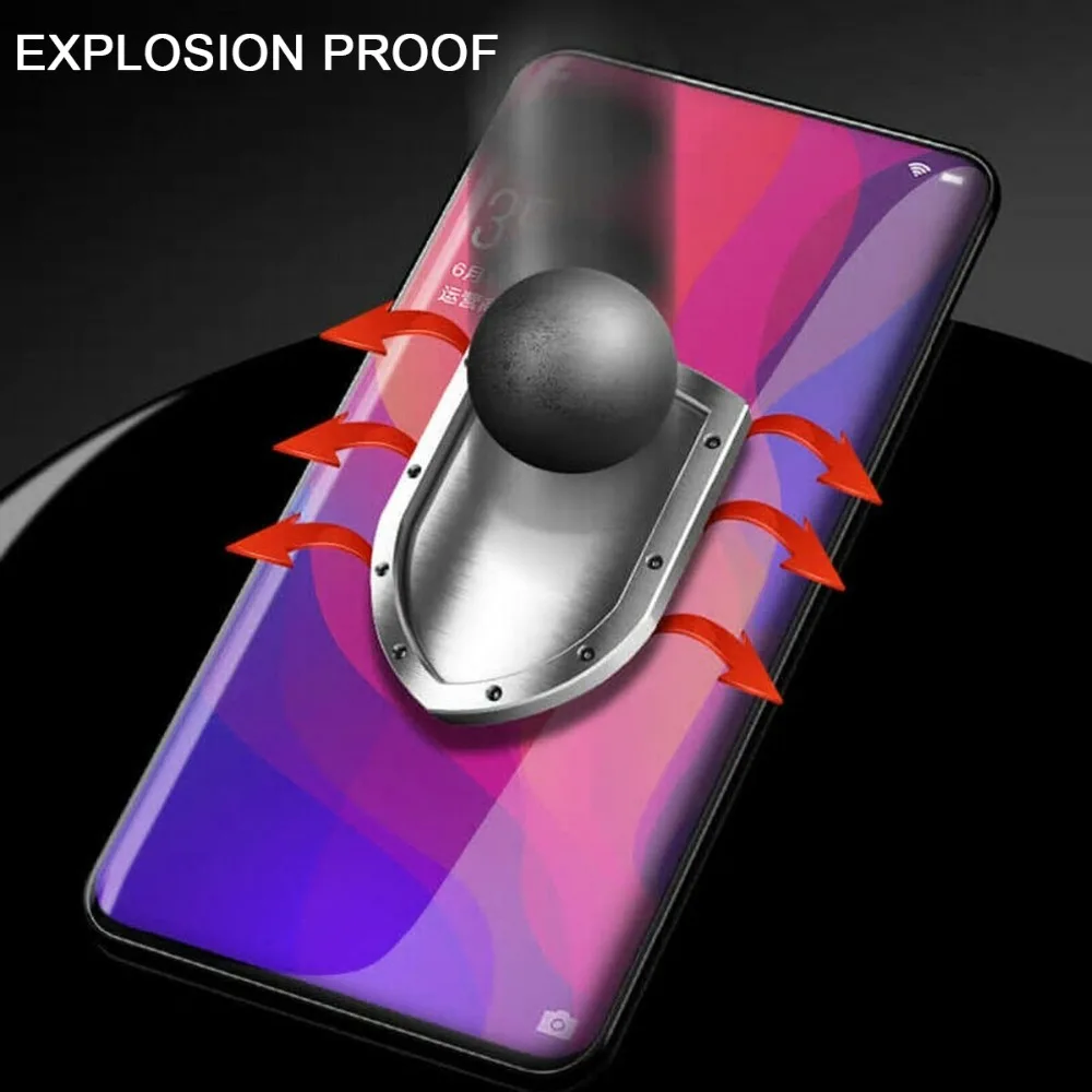 10D мягкая Гидрогелевая пленка из ТПУ для OPPO Find X Reno 10 R15 R17 Pro RX17 Neo A3 A5 F5 F9 F7 Nano HD