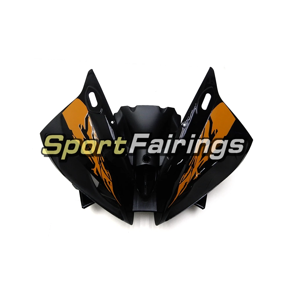 Обтекатели для Yamaha YZF 600 R6 06 07 YZF-R6 2006 2007 ABS Комплект обтекателей для мотоциклов из инжекционного пластика черного и оранжевого цветов.
