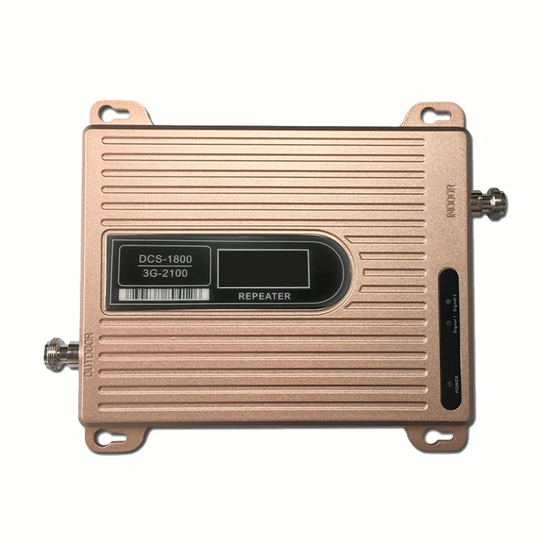 ЖК дисплей 1800 2100 МГц двухдиапазонный 3g Усилитель сотового сигнала DCS WCDMA