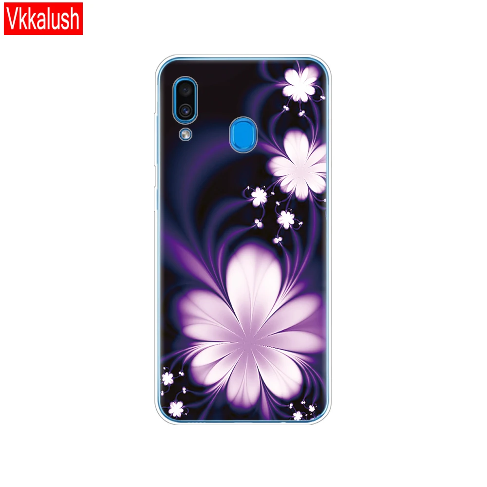 80023 Чехол для Samsung Galaxy A20, чехол A20E, силиконовая задняя крышка для Samsung A20 A 20 A205F A20E A202F, мягкий чехол, бампер - Цвет: 80023