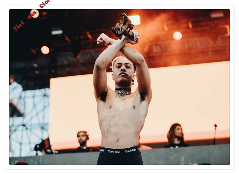 XXXTentacion рэп хип-хоп музыка Звезда Певица художественный плакат белая бумага с покрытием печать живопись для домашнего декора Настенный художественный плакат