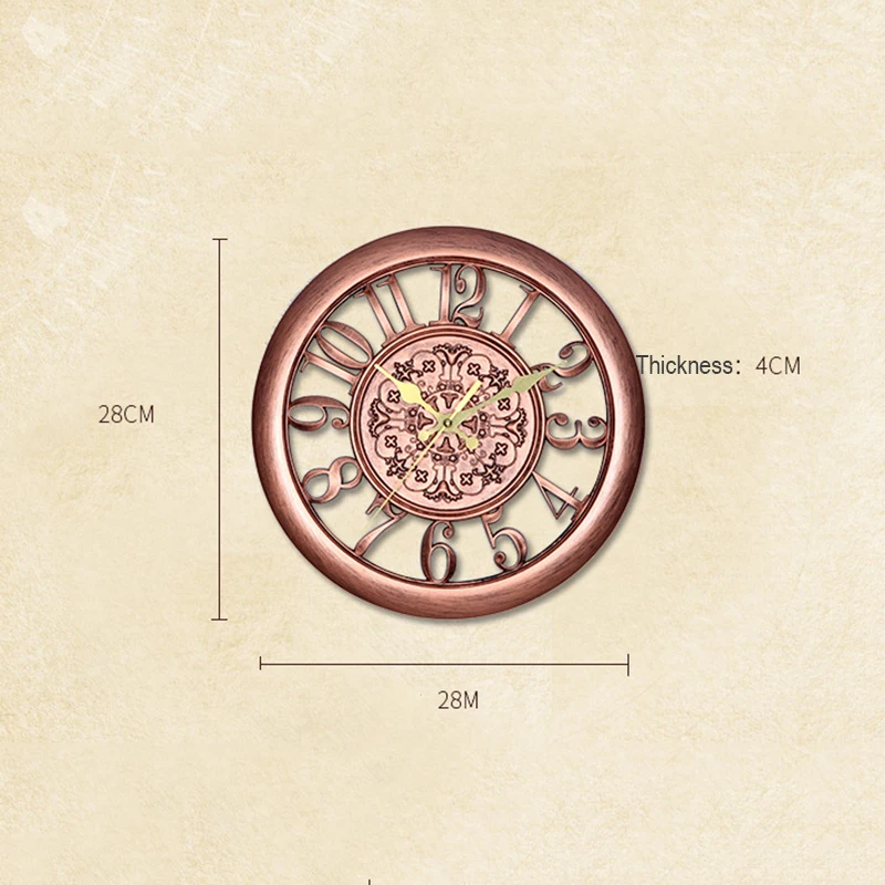 Настенные часы Saati винтажные цифровые настенные Horloge кварцевые часы|Настенные