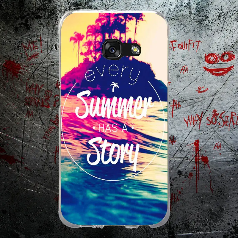 Силиконовые чехлы телефона для Samsung Note 2 3 4 5 8 htc один U11 M7 M8 M9 M10 A9 E9 плюс летние