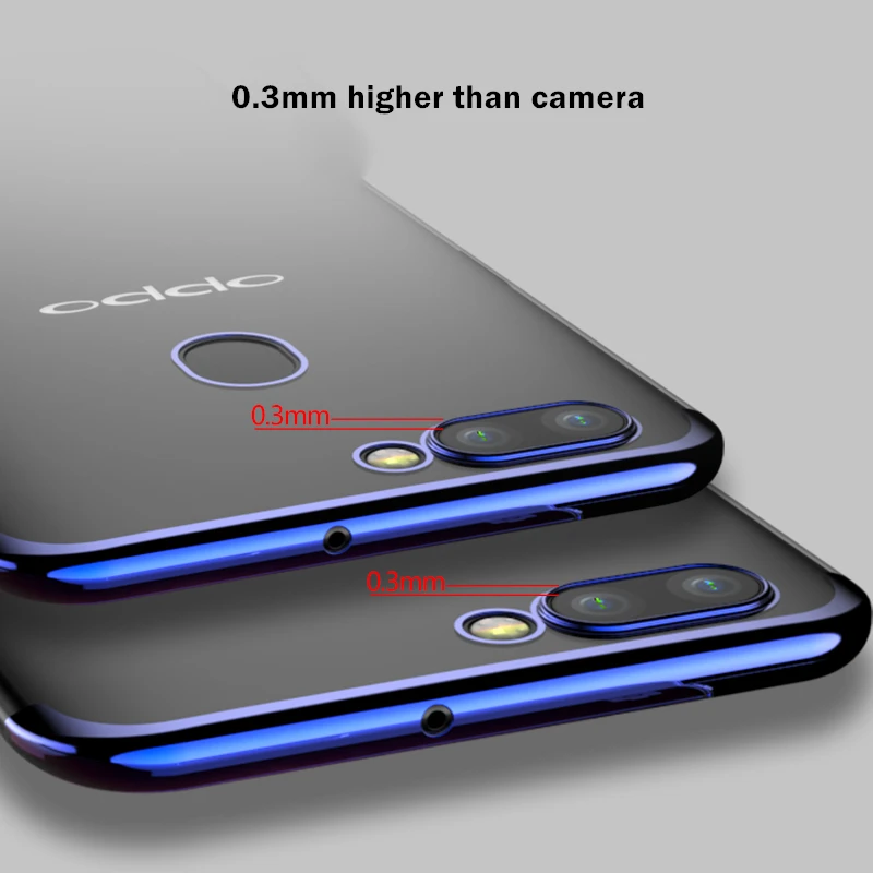 Fitted Phone Case for Oppo R9 R9s Plus R17 Pro Luxury Soft TPU Back Cover Fundas Shockproof R11 R11s Coque |