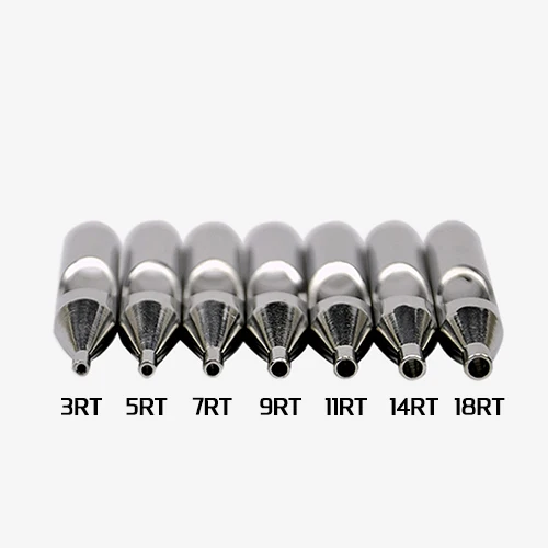 

Tattoo needlesTip Reuseable 304 Stainless Steel Assorted for Tattoo Needles 10pcs Set Kit Tattoos Fluid Grip Tattoo Supplies