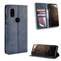 for motorola one vision case wallet flip style leather vintage phone cover for motorola one vision xt1970 13 with photo frame