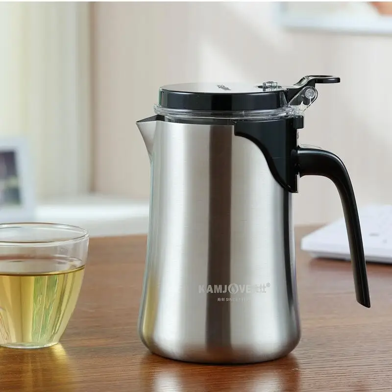 TO-650E 650ml Различные Kamjove стеклянный кунг-фу чайник PiaoYi Bei удобный чайный набор кунг-фу пресс авто-открытая художественная чайная чашка - Цвет: TO-650E 650ml