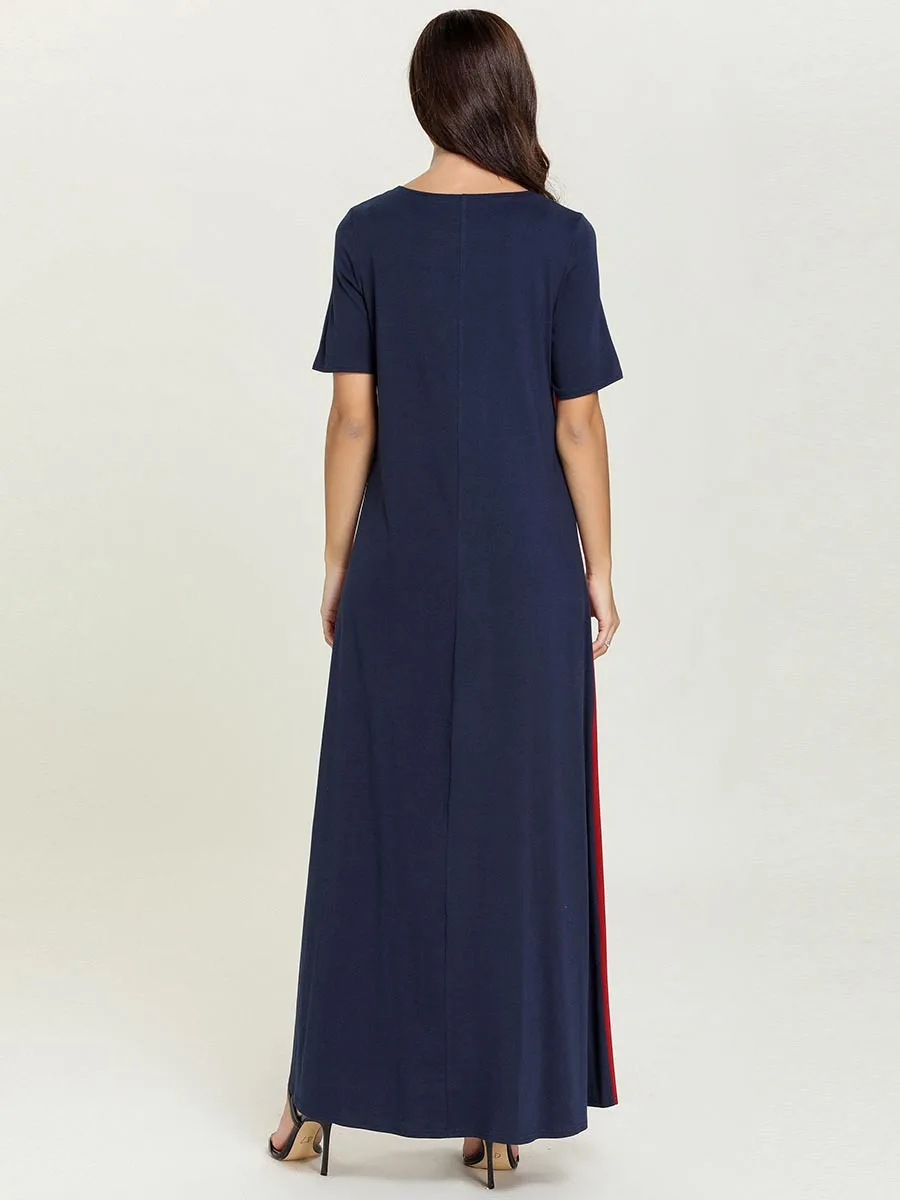 Летнее мусульманское платье 2019 арабское абайя длинная ночная рубашка большие