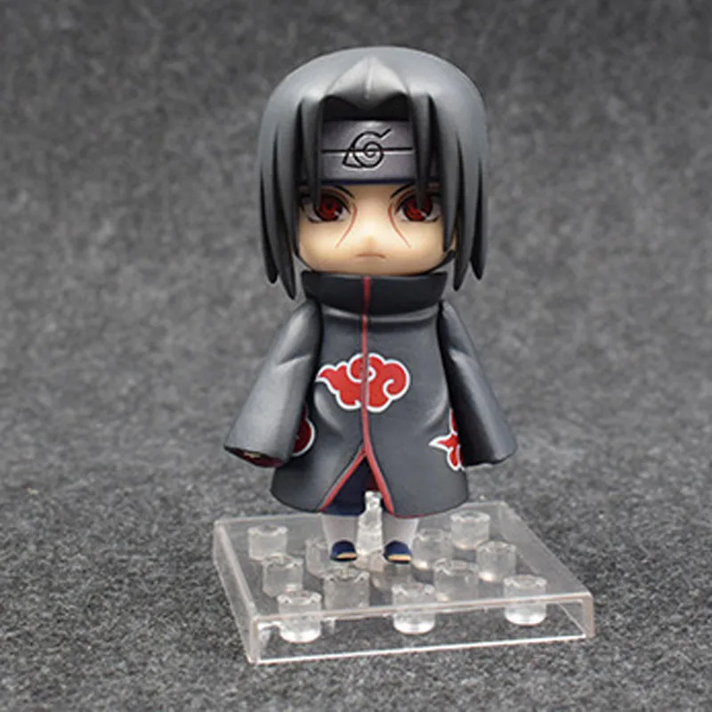 Бесплатная доставка Симпатичные 4 &quotNendoroid Наруто Аниме Итачи Учиха штучной