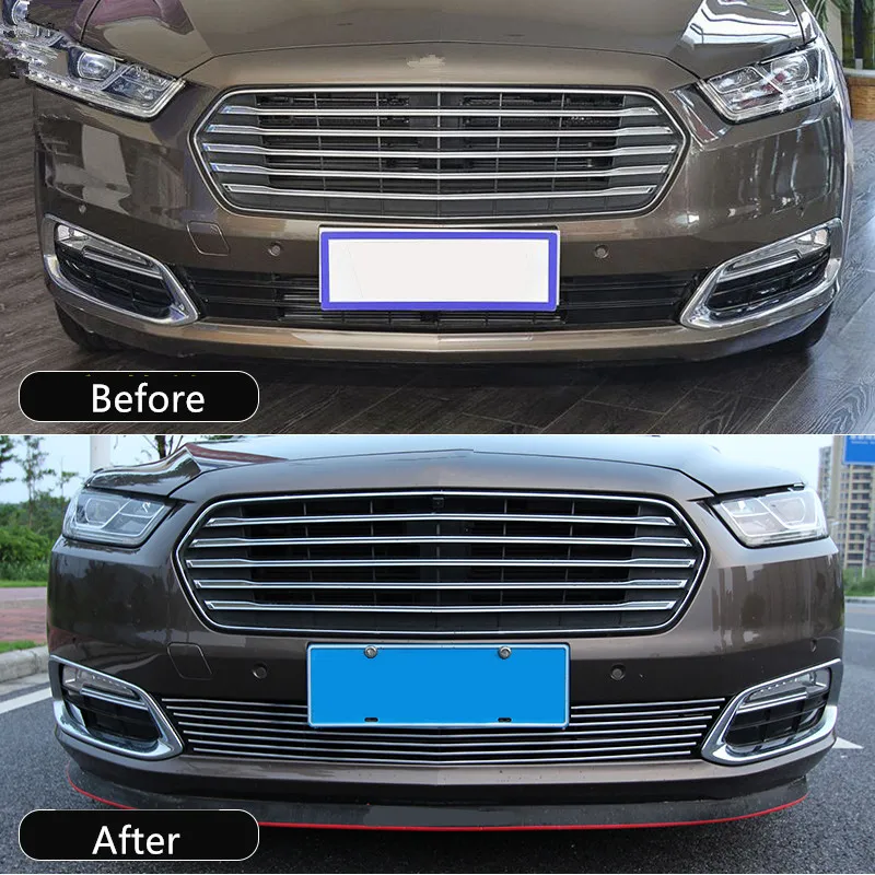 Декоративные гоночные Грили из сплава молдинги для Ford Taurus ADA015|Гоночные решетки| |