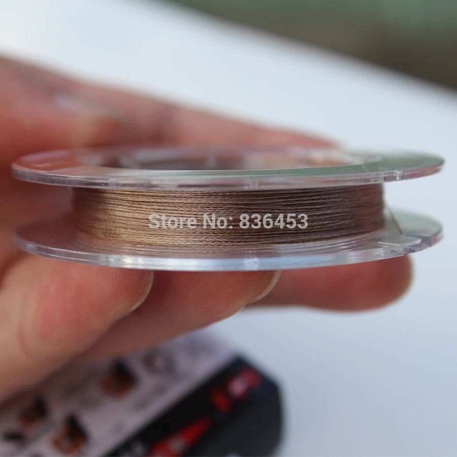 

Anglers Choice Monofilament Braided Fishing Line Steel Wire Fishing Line Braid line Fishing 30m Sink Wire
