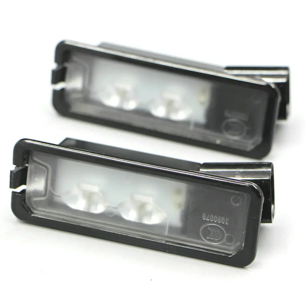 

2 Pcs OEM Original LED License Plate Light Fit Apply to Golf MK6 MK7 Passat B7 CC Polo 6R 35D 943 021 A 35D943021A