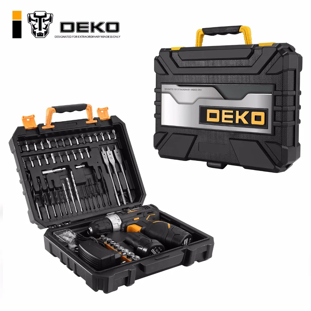 DEKO BMC пластик инструмент чехол для В 12 аккумуляторная дрель не включает GCD12DU3