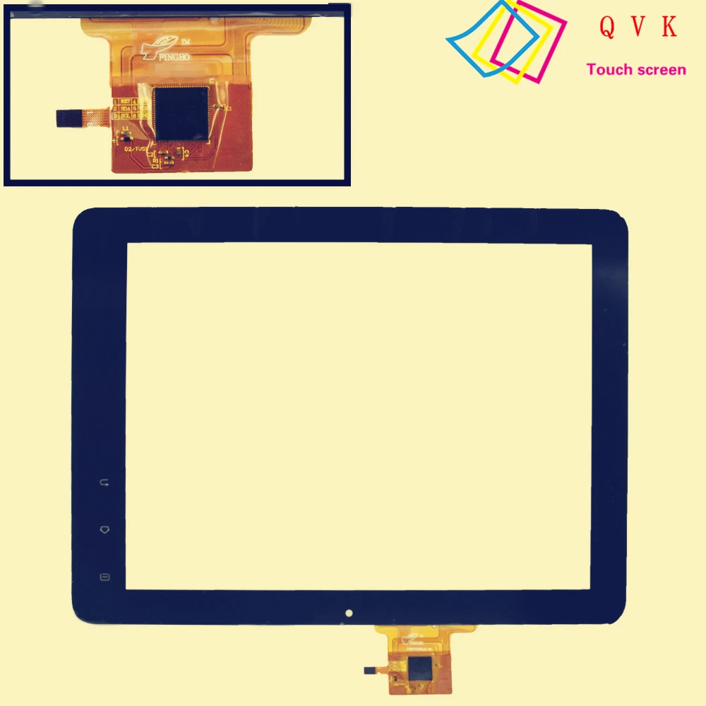

Black 9.7 Inch for Ritmix RMD-1050 / Telefunken TF-MID9701G / DNS AirTab M974 / TeXet TM-9725 Touch screen panel P/N PB97DR971
