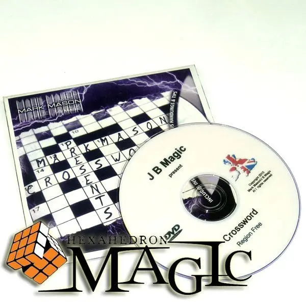 Крест слово Марк Мейсон и JB Magic/крупным планом КАРТЫ фокус/оптовая продажа|magic