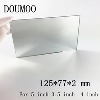 2pcs 125772 mm mini projector reflector projector mirror diy accessories high reflectivity lens for 5 inch 3 5 inch 4 inch