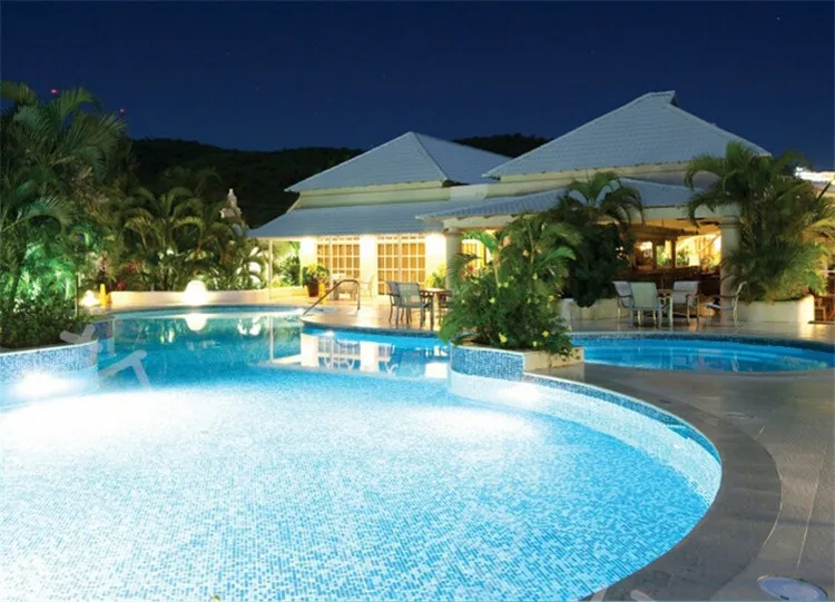 12 Вт 12В постоянного тока Светодиодная подводная Ландшафтная лампа настенный