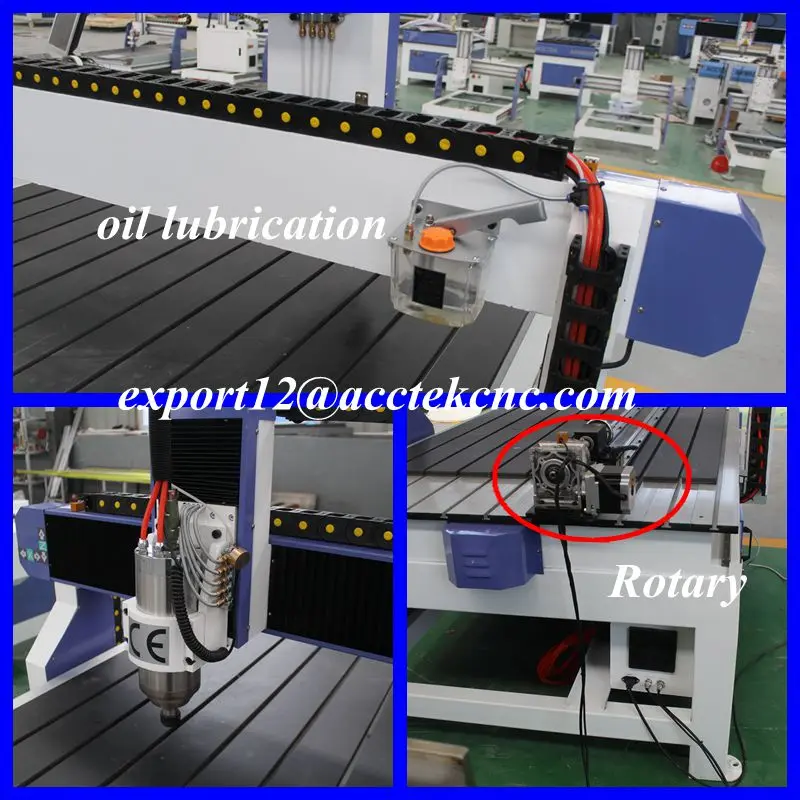 Cheap1200* 2400 мм 3 оси cnc комплект, cnc мельница машина, 3d cnc резьба по дереву для работы по дереву