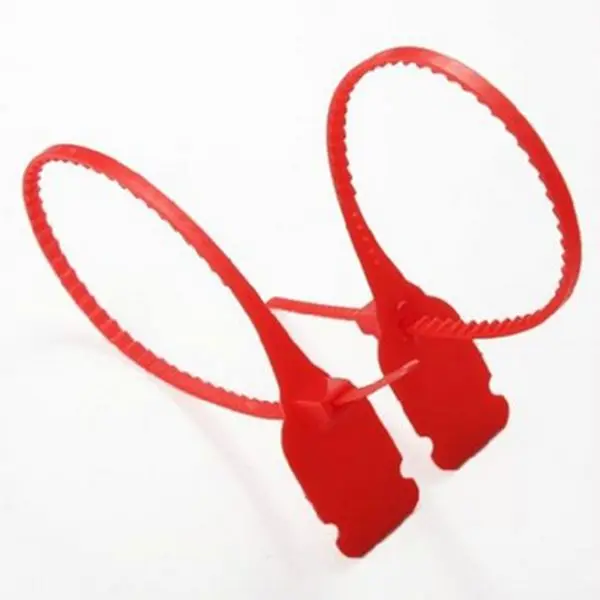 10PCS logistic container seals plastic cable ties 335mm Self-locking transport security bank seal | Обустройство дома