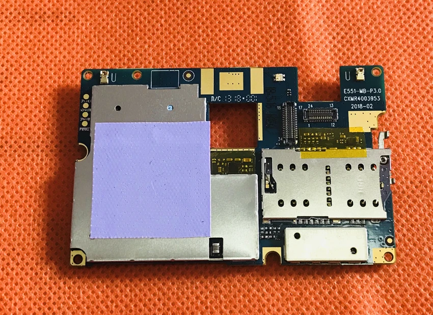 Б/у оригинальная материнская плата 4 Гб RAM + 64 ГБ ROM для BLUBOO S3 MTK6750T Octa Core Бесплатная