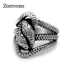 Новинка 2022, высококачественное кольцо-гидрата из нержавеющей стали 316L в стиле ретро от zorcins, кольцо в виде змеи, модные ювелирные украшения