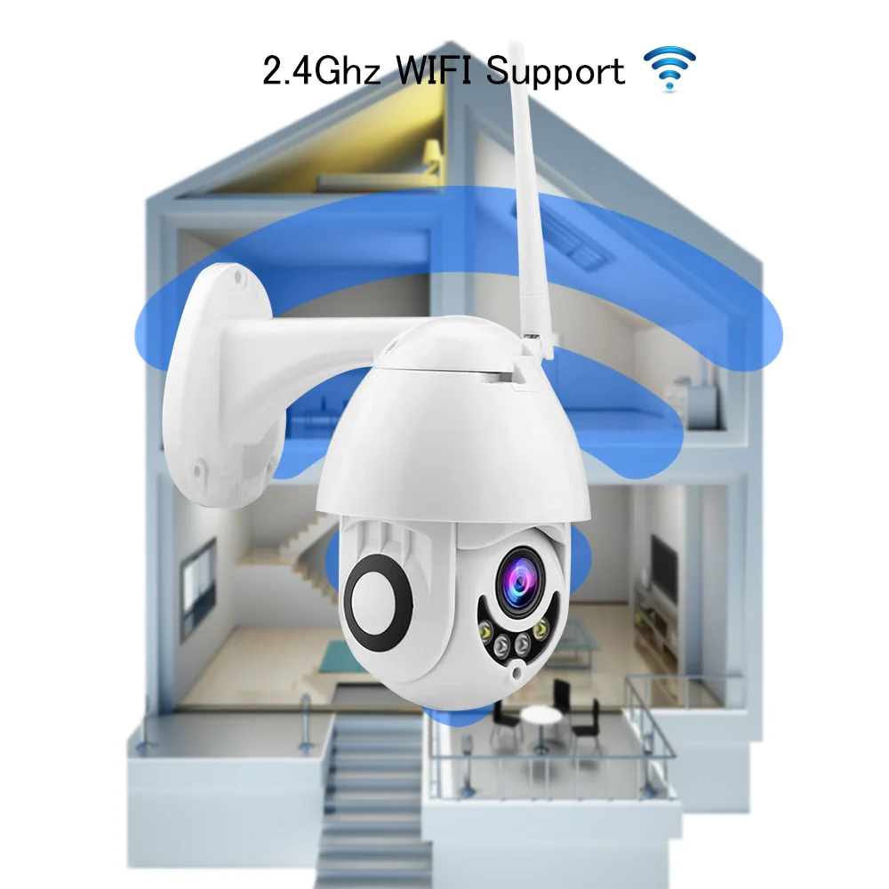 WIFI IP камера наружная CCTV 1080p Мини скоростная купольная домашняя Камера