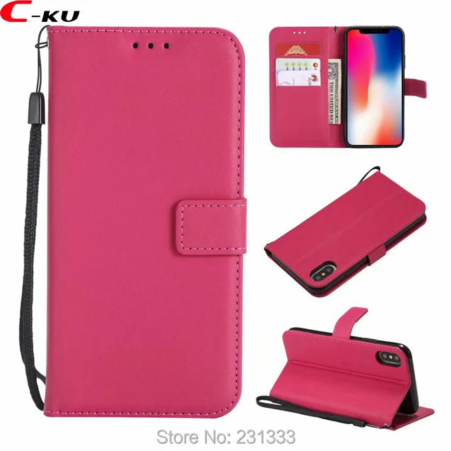 Кожаный чехол книжка C ku 1 шт. для Iphone X 8 7 Plus PLUS I7 6 6S 5 SE NOKIA 3 9 TPU|Сумки телефона| |