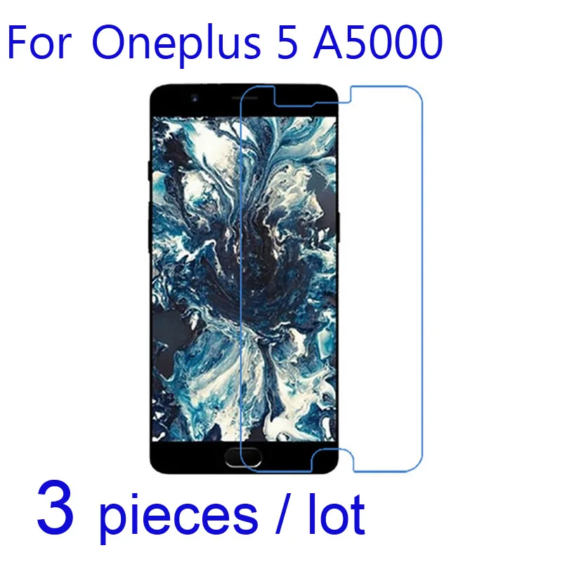 3 шт./лот Защитные пленки для экрана One Plus OnePlus 3/3T A3010/3010 5 A5000 5T A5010
