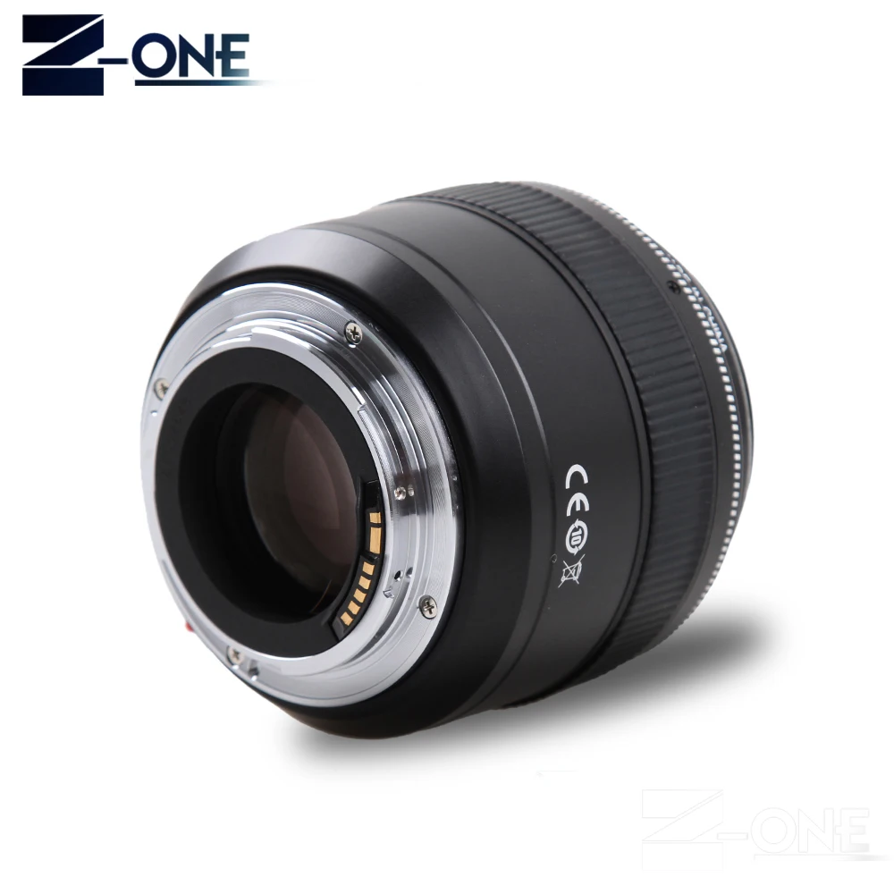 Объектив YONGNUO YN85mm F1.8 AF/MF Стандартный Средний объектив для телефото 85 мм с
