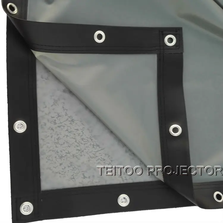 Уличный проекционный экран большого размера 4:3 с задней стенкой 300 дюйма для