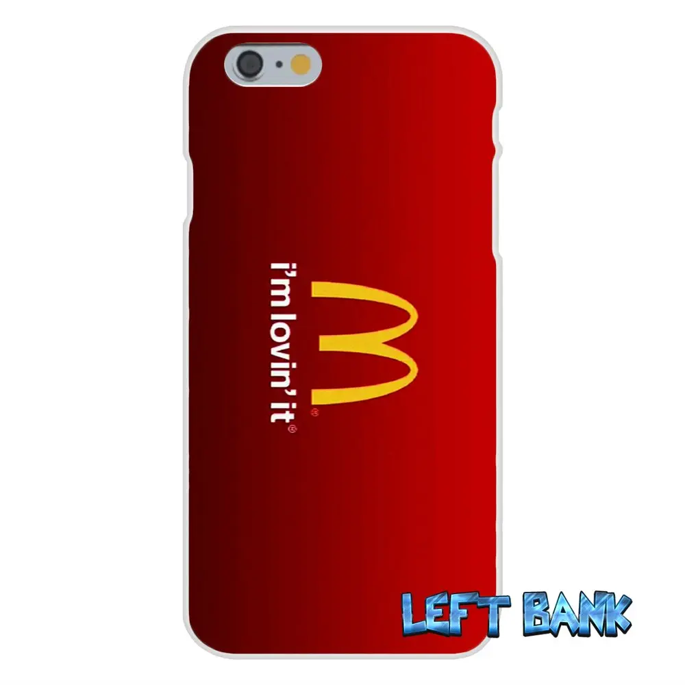 as pictures Для мобильных телефонов iPhone 4 4S 5 5S 5C SE 6 6S 7 Plus Mcdonalds мягкий силиконовый прозрачный чехол из материала tpu чехол - Цвет: as pictures
