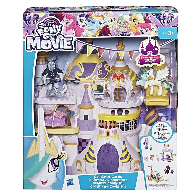 Hasbro экшн игрушка Фигурки игрушки My Little Pony Treasures Collections Canterlot замок Космическая
