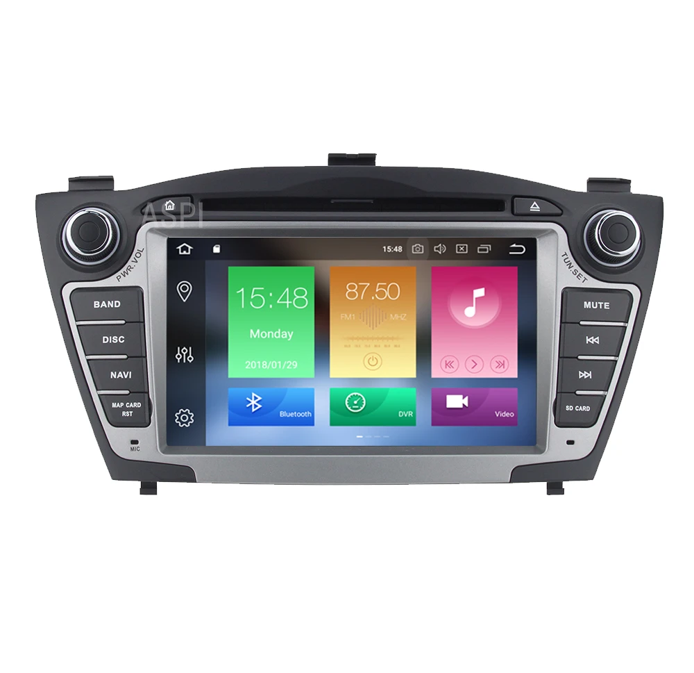 2 Din 8 ядерный 4G Android 0 автомобильный dvd-плеер для hyundai iX35 IX 35 Tucson 2011 2012 2013 с