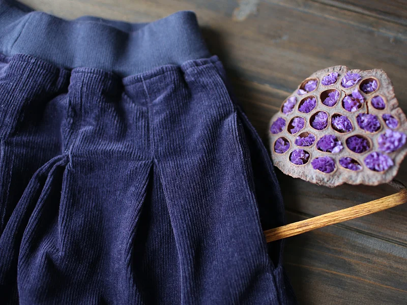 Женская Вельветовая юбка в стиле мори свободная винтажная до колен ретро с