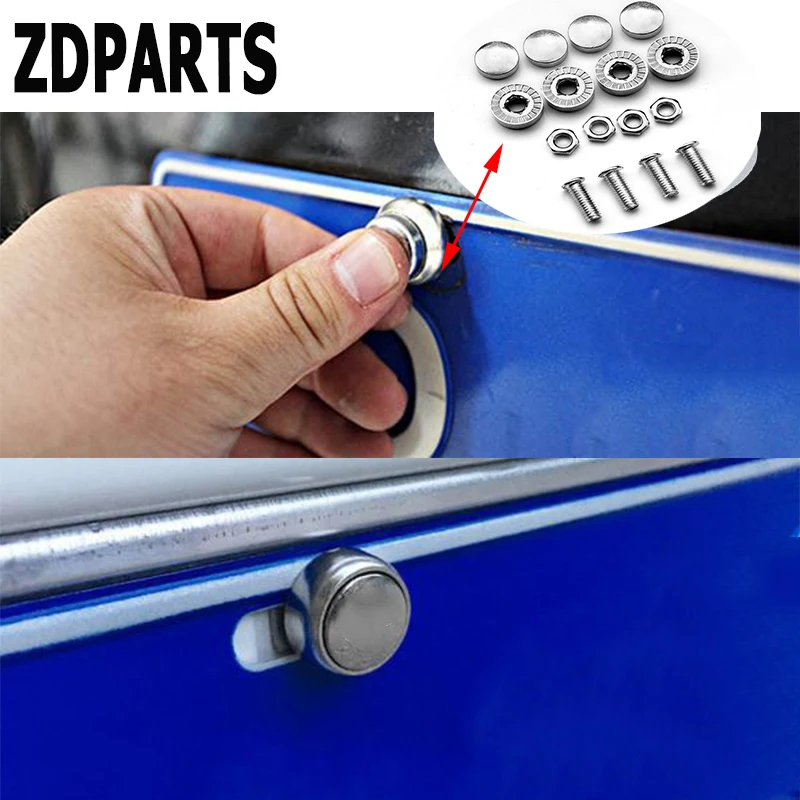 ZDPARTS 16X автомобильный Стайлинг номерной знак болты гайки шурупы для Защитные