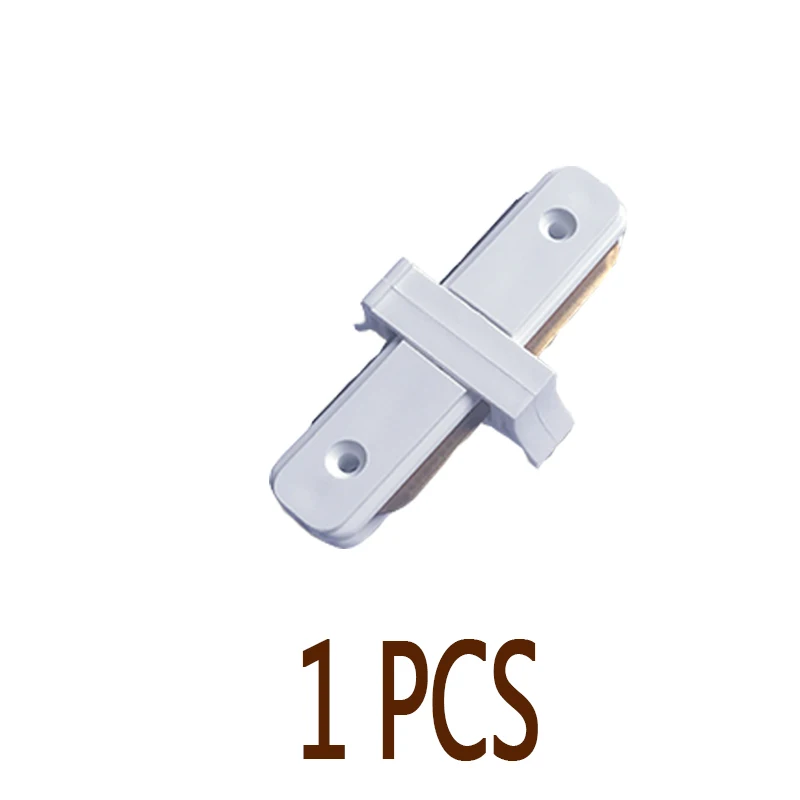 1 PCS White Canmeijia, 2 шт., 0,5 м, светодиодный светильник для дорожки, алюминиевый Точечный светильник s, крепежная система, 2 провода, универсальный рельсовый разъем для современной лампы - Испускаемый цвет: 1 PCS White