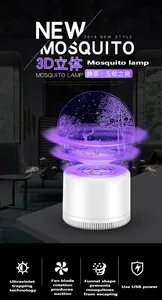 3D Отпугиватель комаров, бесшумная Бытовая светодиодная подсветка USB, ювелирные изделия, ночник для ингаляции, креативный ребенок для беременных