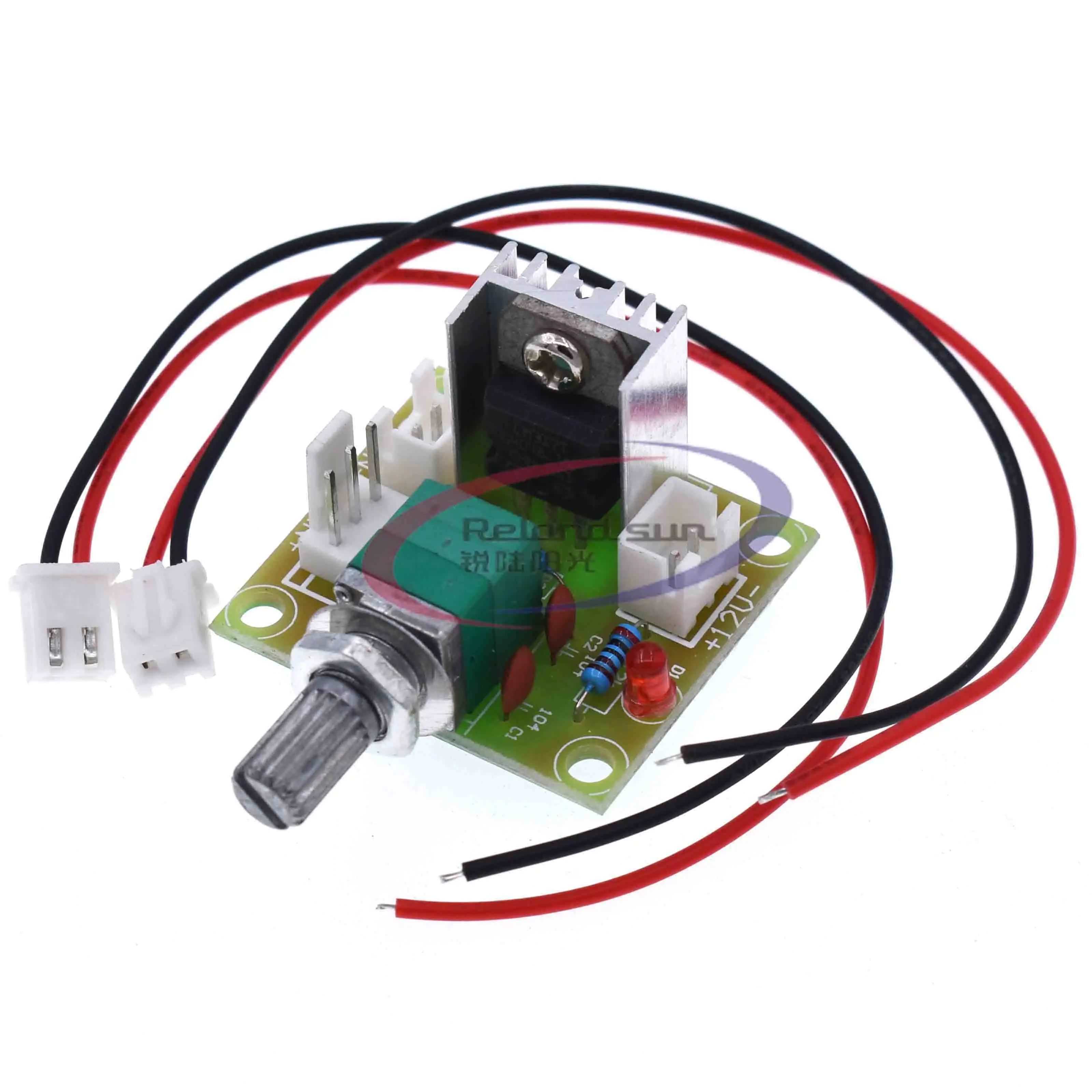 LM317 DC Линейный преобразователь понижающий регулятор напряжения плата скорости