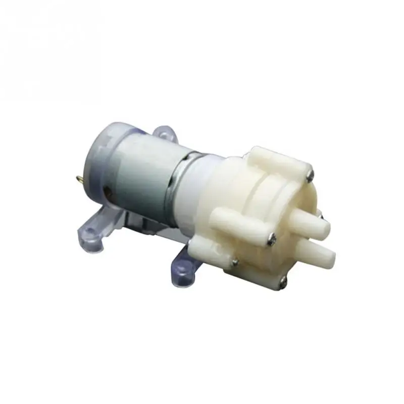 1 шт. DC6-12V R385 аквариум круглый водяной воздушный DC мембранный насос