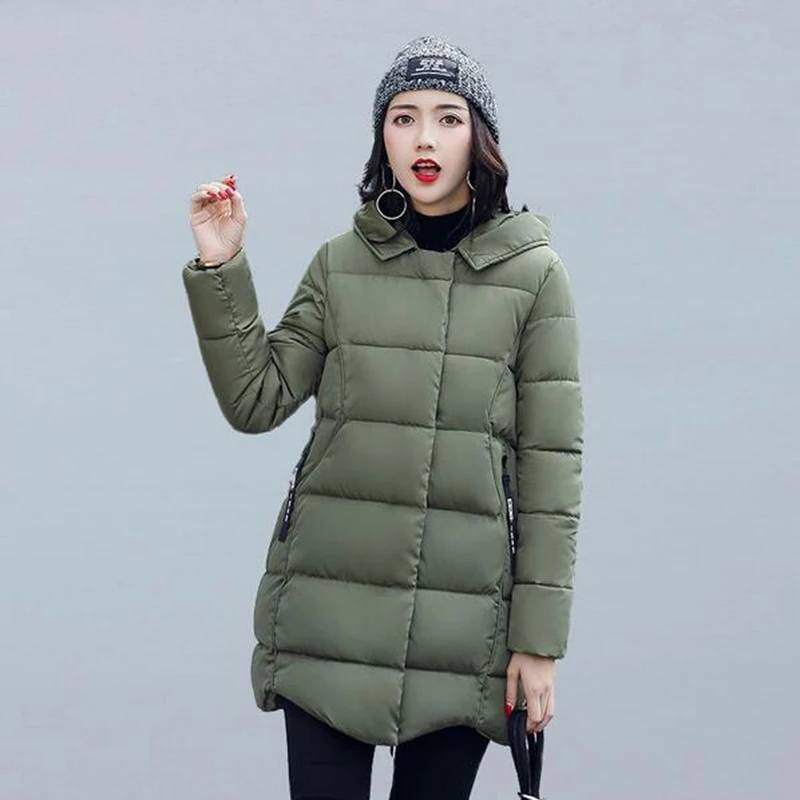 Зимняя куртка пальто Новинки для женщин 2017 парка с капюшоном Для Пальто будущих