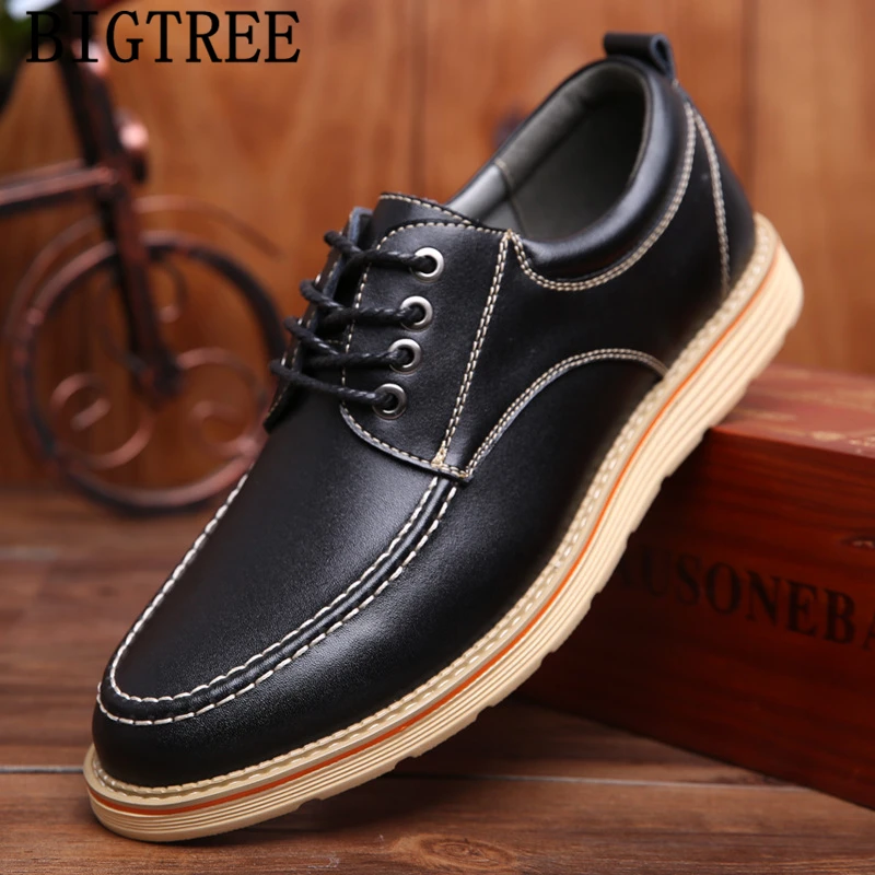 Мужская обувь из натуральной кожи для мужчин брендовая дизайнерская высокое