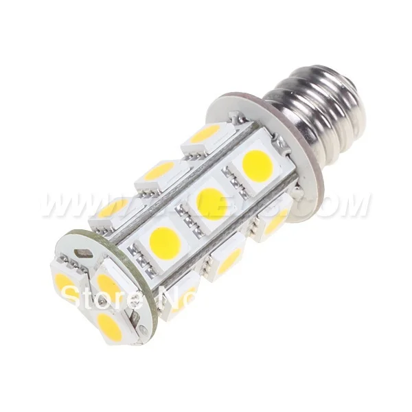 Бесплатная доставка! 3 Вт E12 светодиодная автомобильная лампа 12VDC/24VDC/12VAC яхты