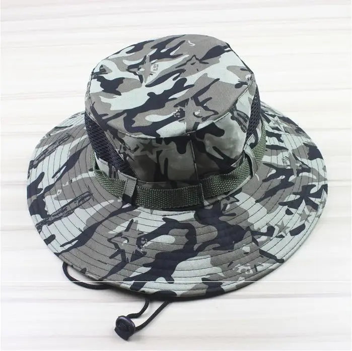 Camouflage 5 Шляпы на открытом воздухе человек Мультикам летняя камуфляжная кепка в Военном Стиле рыбацкие плоские карнизы альпинистский Тактический Militar Softair Tactico - Цвет: Camouflage 5