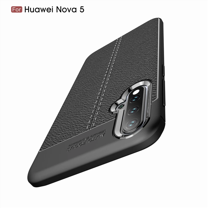 

For Huawei Nova 5 Pro Case Fashion Style Silicone Shockproof Bumper Phone Case For Huawei Nova 5 Pro Case Huawei Nova 5 Cover