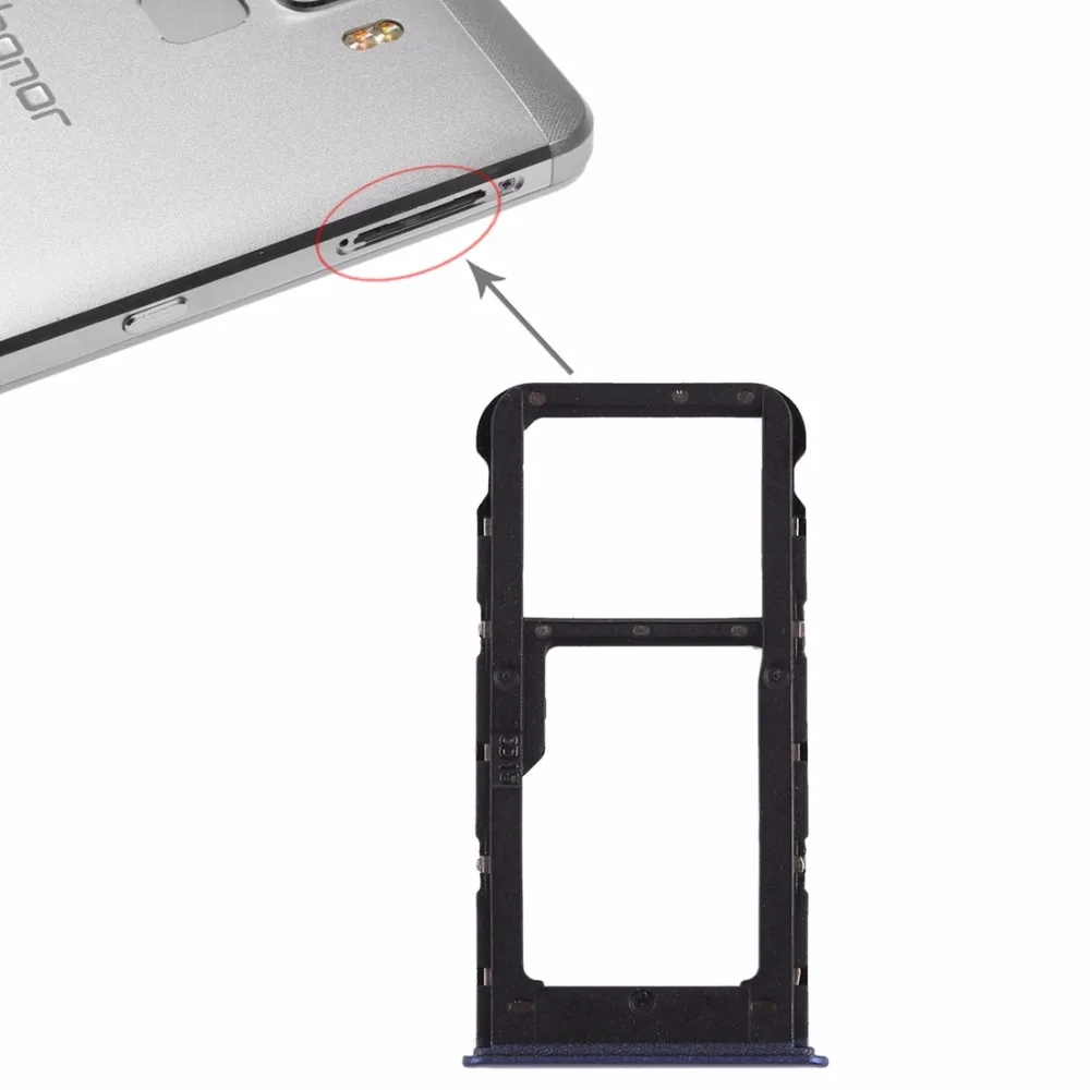 Лоток для sim карты Huawei Honor 7S|Адаптеры SIM карт| |