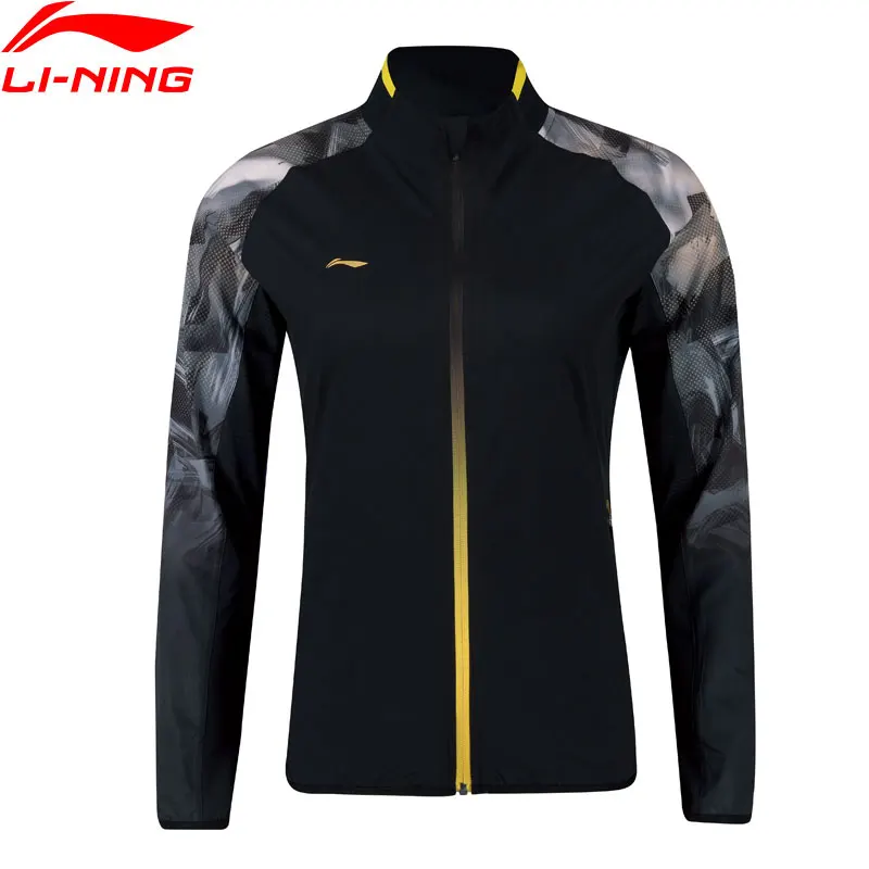 Li-Ning женские куртки для бадминтона национальная команда 92% полиэстер 8% спандекс