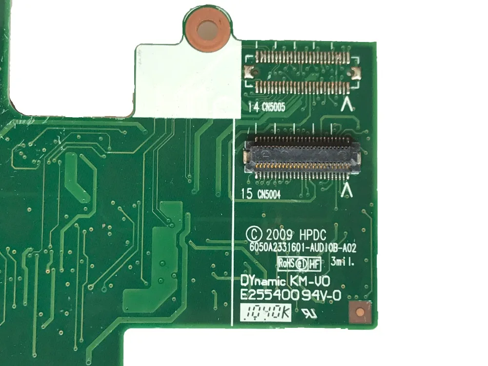Плата для считывания аудио карт материнской платы HP 6450b 6455b PN 6050A2331601 100% Гарантия 90