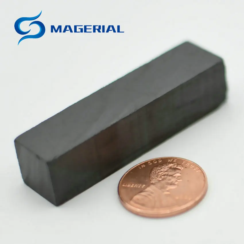 10 шт. керамический Магнитный блок 50x12x13 мм Бар класс C8 постоянные магниты