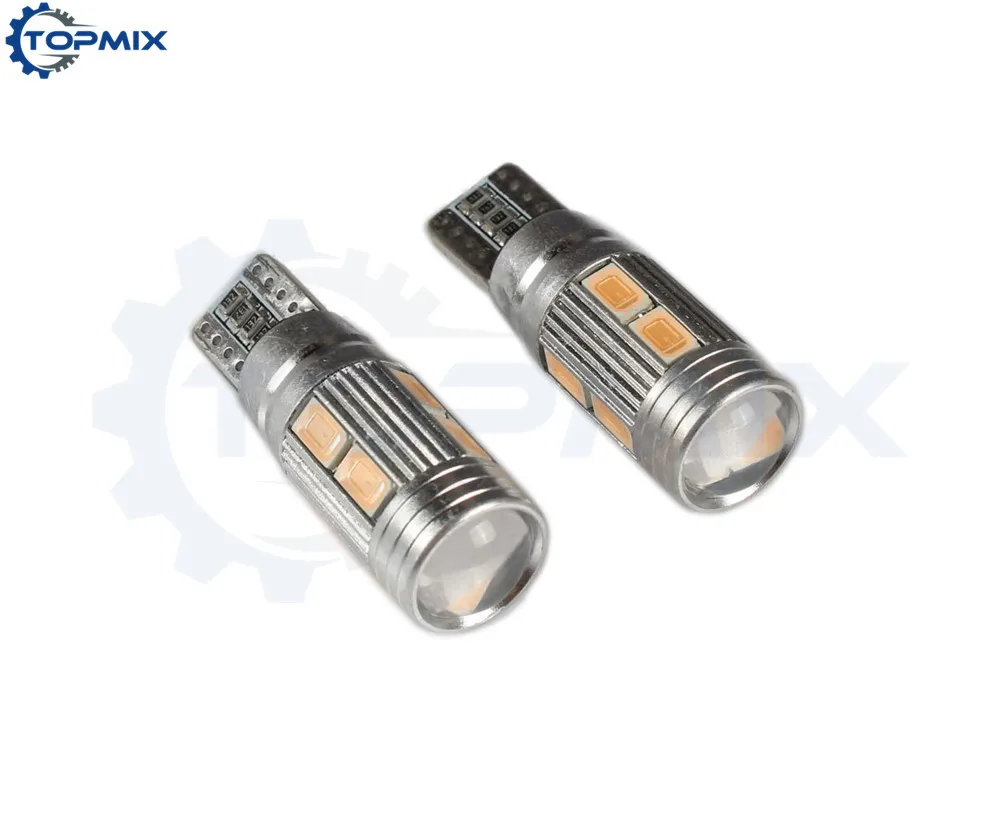 10 x T10 10SMD CANBUS 5630 SMD 194 W5W светодиодсветодиодный автомобильная лампа без ошибок
