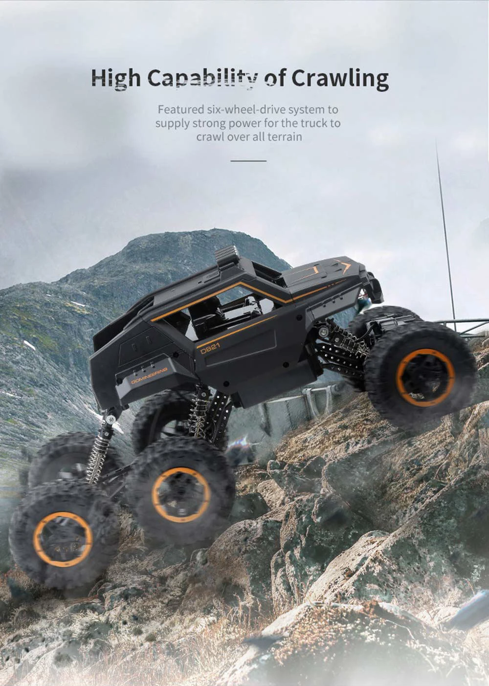 JJRC Q51 RC автомобиль внедорожный MAX 6WD RTR гоночный грузовик автомобиль дистанционного управления скалолазание автомобиль игрушки с передней светодиодный светильник бесщеточный мотор
